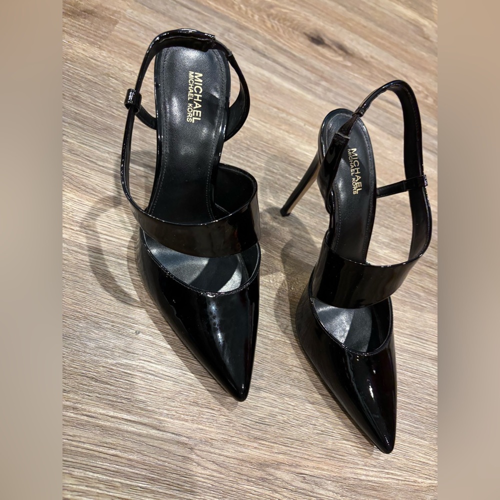 Michael Kors Juliet Pointed Toe Slingback Pump
